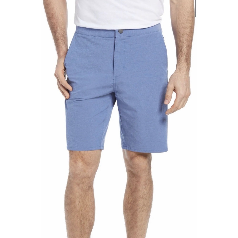 Johnnie-O Dawn 2 Dusk Hybrid Shorts Laguna Blue Size 36